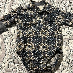 Baby boy western top